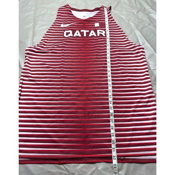 Nike Size XXL Men Pro Elite Qatar Track & Field Running Singlet CI8115-611  New - Picture 7 of 7
